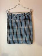 Burberry Blue Label Nova Check Pencil Skirt Size 36