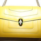Bvlgari Serpenti Leather Handbag