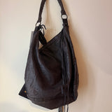 Balenciaga Plum/Gray City Bag Tote