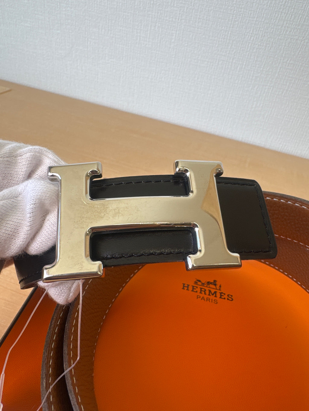 Japan Exclusive: Hermes Constance H Belt Size 90 L Stamp