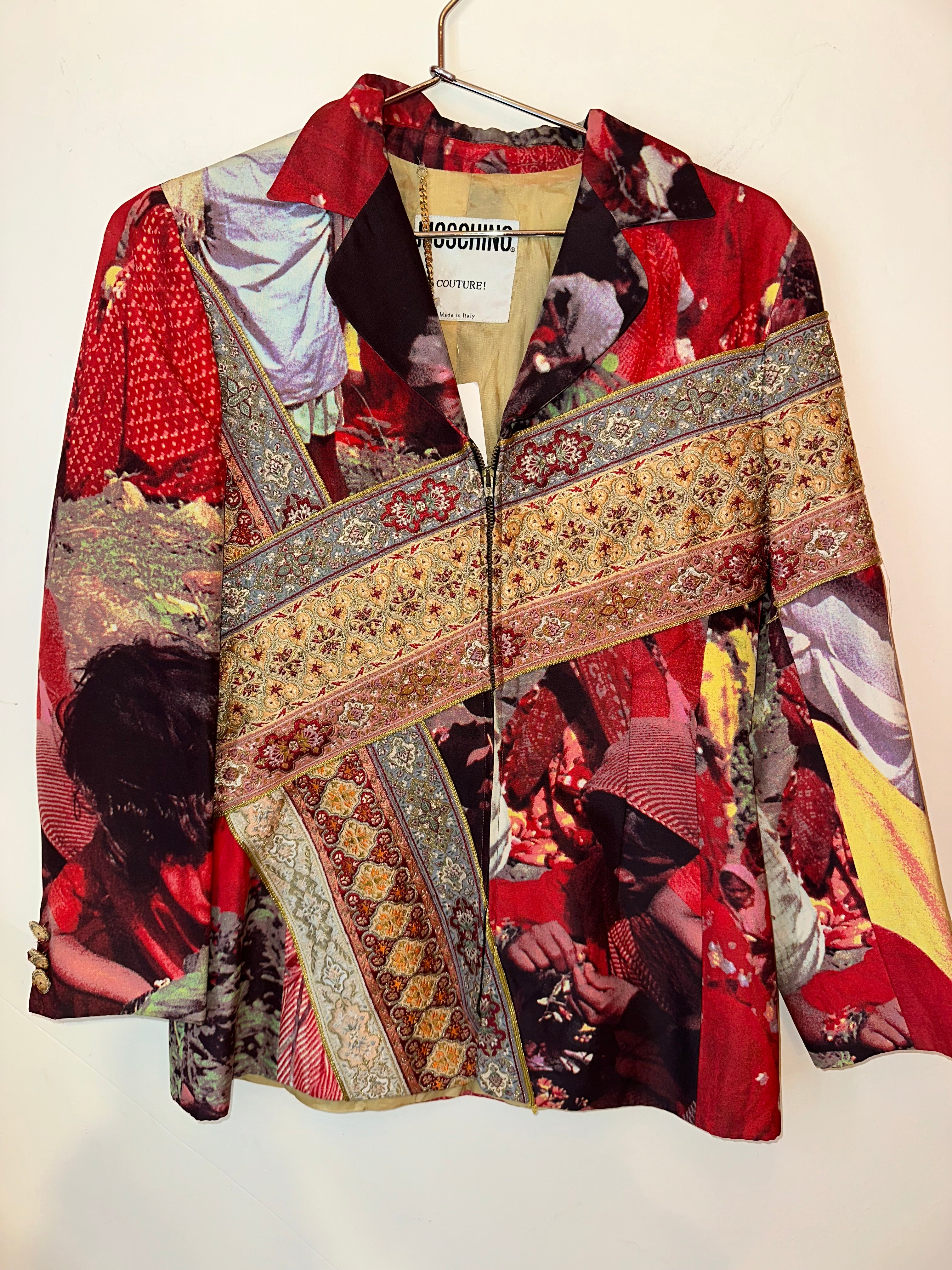 Moschino 1990s Couture Blazer