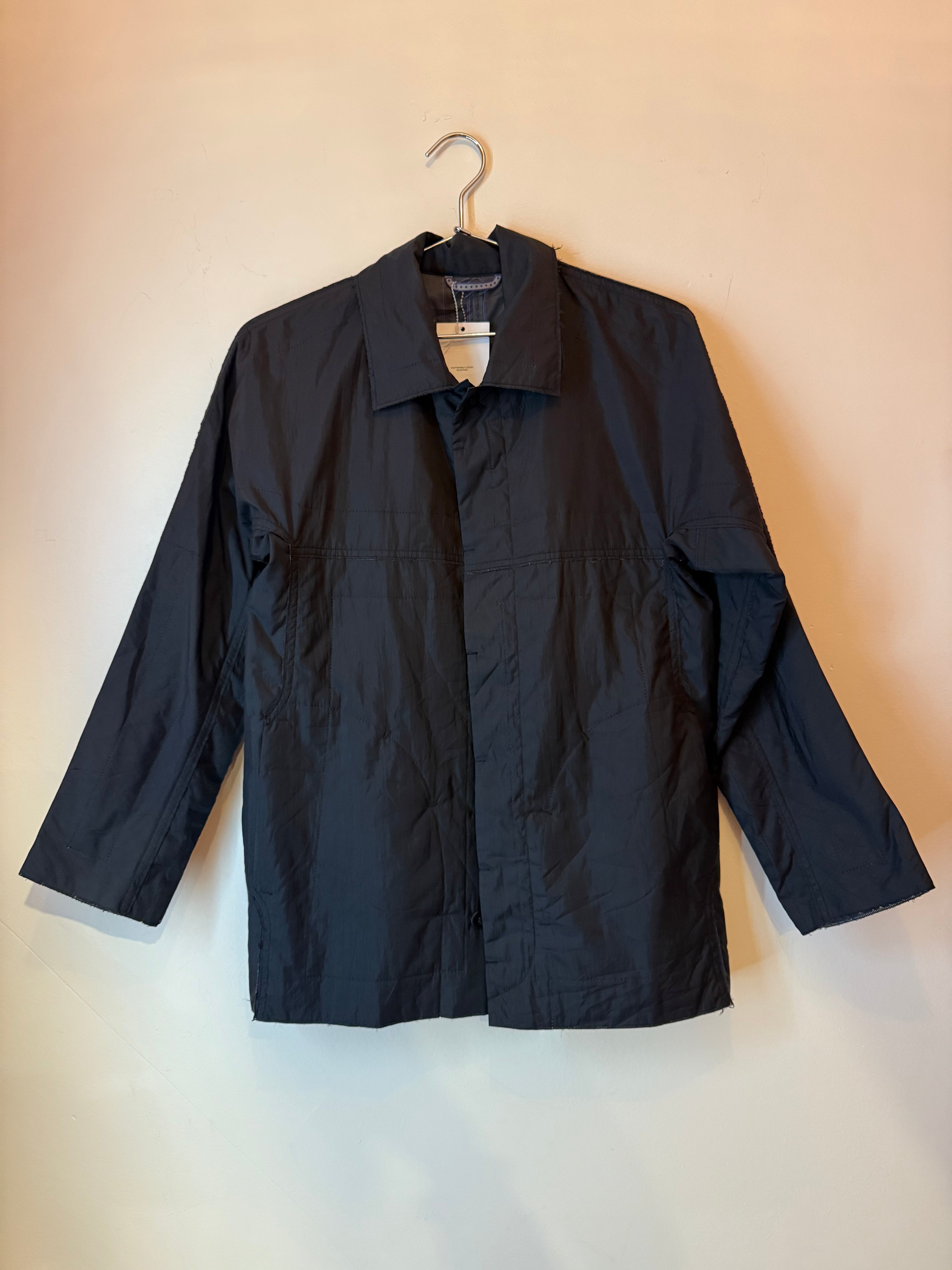 Issey Miyake Black Nylon Jacket