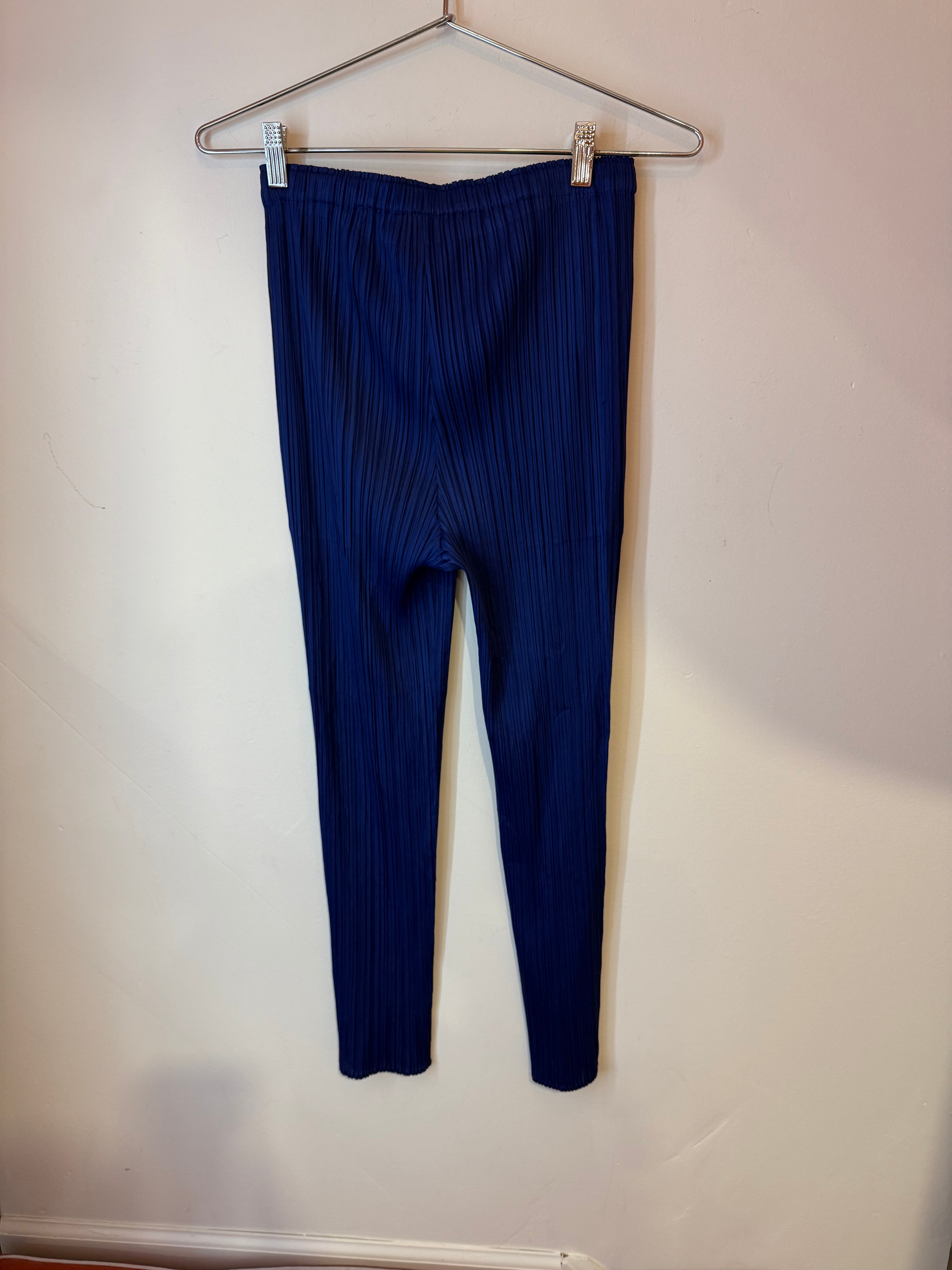 Issey Miyake Pleats Please Blue Pants
