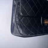 Vintage Chanel Quilted Lambskin Double Flap Bag