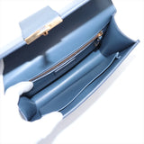 Christian Dior Montaigne 23 Leather Shoulder bag Blue