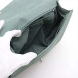 Chanel Boy Chanel Large Caviar Skin Chain Shoulder Bag Blue Silver Metal Fittings 17577826