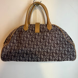 Dior Brown/Monogram Bowler Bag