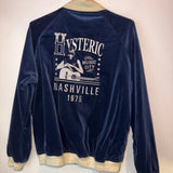 Hysteric Glamour Velvet Varsity Jacket