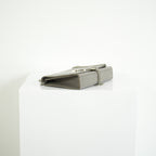 Saint Laurent Kate Monogram Tassel Grey Croc
