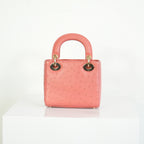 Christian Dior Ostrich Skin Lady Dior