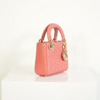 Christian Dior Ostrich Skin Lady Dior