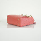 Christian Dior Ostrich Skin Lady Dior