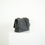 Chanel Classic Black Quilted Caviar Leather Jumbo Flap