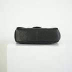 Chanel Classic Black Quilted Caviar Leather Jumbo Flap