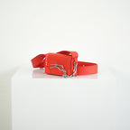 Louis Vuitton Micro Steamer Red Epi with Pin Crossbody Bag
