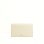 Gucci Light Grey/Pink Mini GG Marmont Chain Wallet (Full Set)
