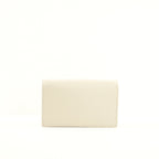Gucci Light Grey/Pink Mini GG Marmont Chain Wallet (Full Set)
