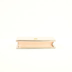Gucci Light Grey/Pink Mini GG Marmont Chain Wallet (Full Set)