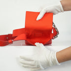 Louis Vuitton Micro Steamer Red Epi with Pin Crossbody Bag
