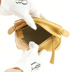 Loewe Puzzle Fold Pouchin Shiny Nappa Calfskin (Dust Bag, Strap, Strap Dust Bag)