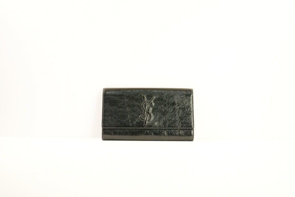 Yves Saint Laurent Patent Leather Clutch (dust bag)