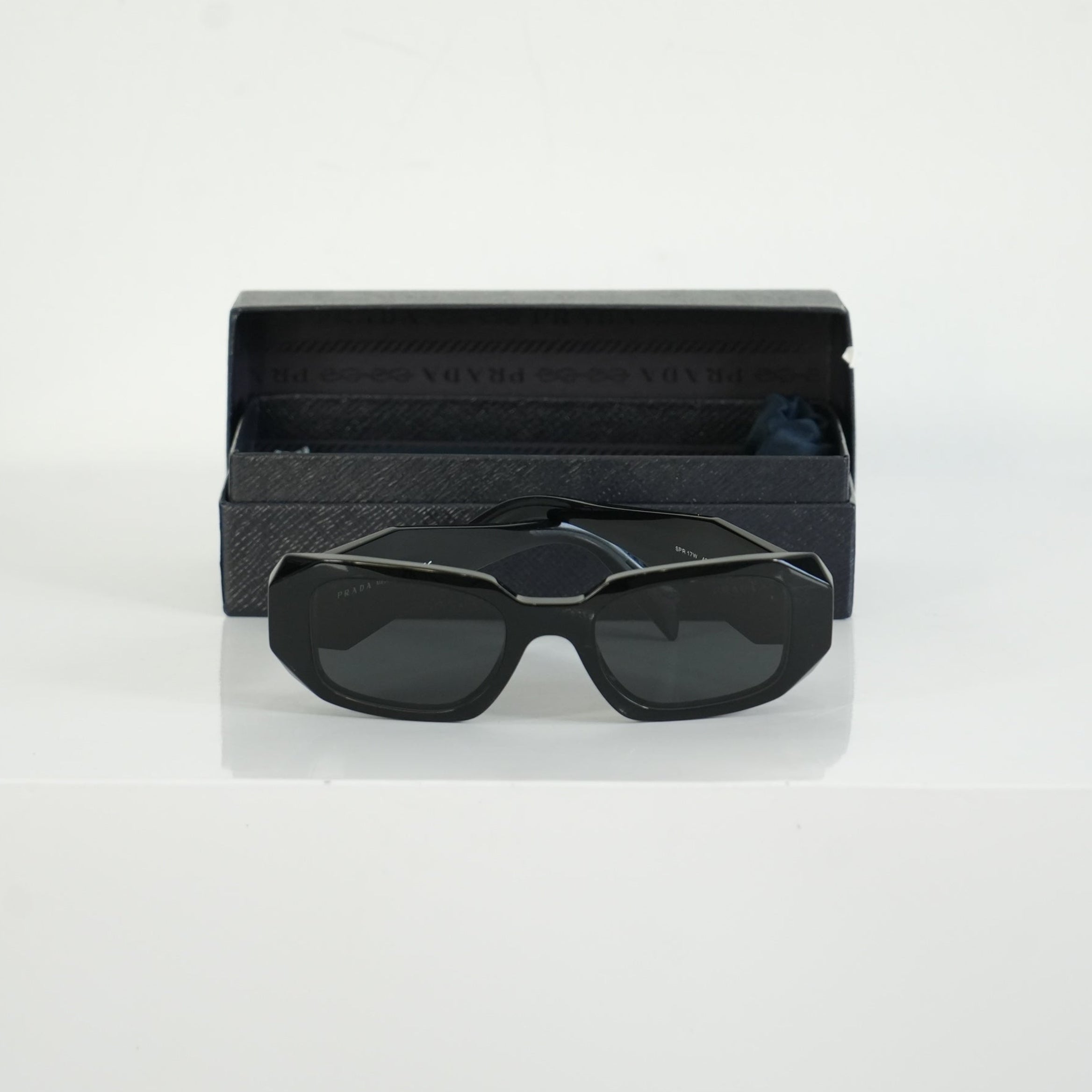 Prada SPR 17WS Symbole Sunglasses FULL SET