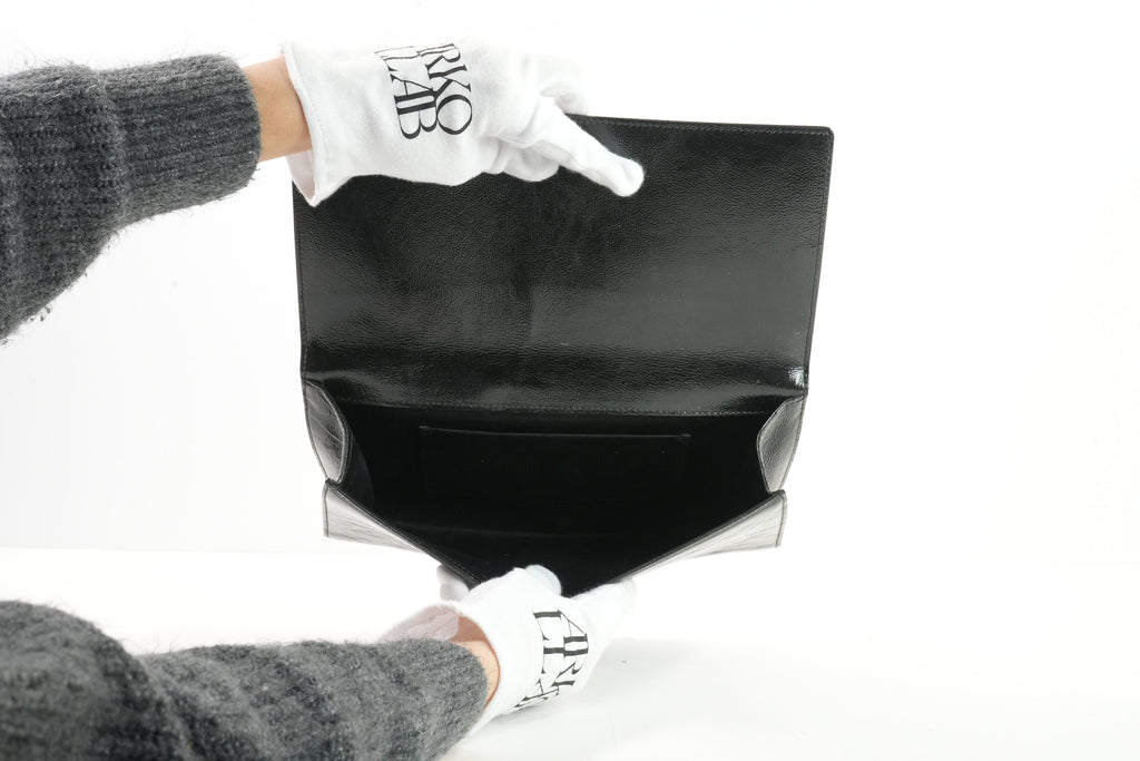 Yves Saint Laurent Patent Leather Clutch (dust bag)