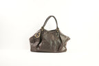 Gucci Tote Bag Microguccissima Dark Brown With Long Wallet (Dust Bag)