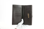 Gucci Tote Bag Microguccissima Dark Brown With Long Wallet (Dust Bag)