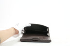 Gucci Tote Bag Microguccissima Dark Brown With Long Wallet (Dust Bag)