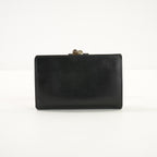Fendi Black Leather Bi-Fold Wallet