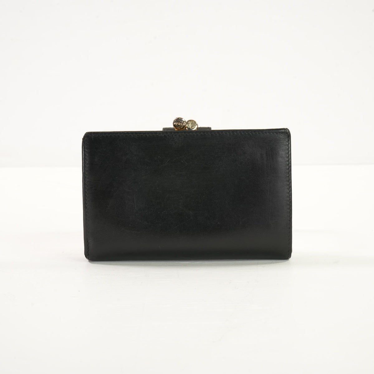 Fendi Black Leather Bi-Fold Wallet