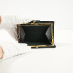 Fendi Black Leather Bi-Fold Wallet