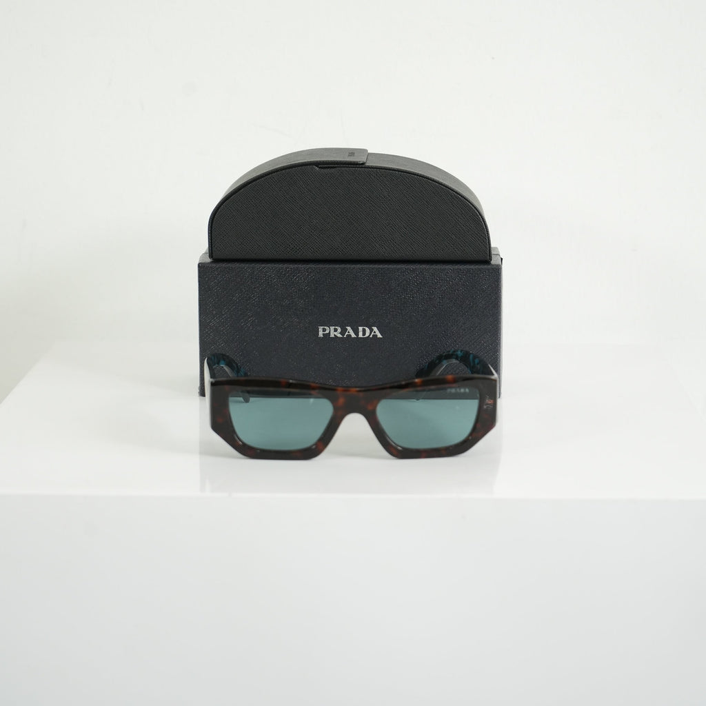 Prada SPR A01 Tortoishell Frame Sunglasses FULL SET