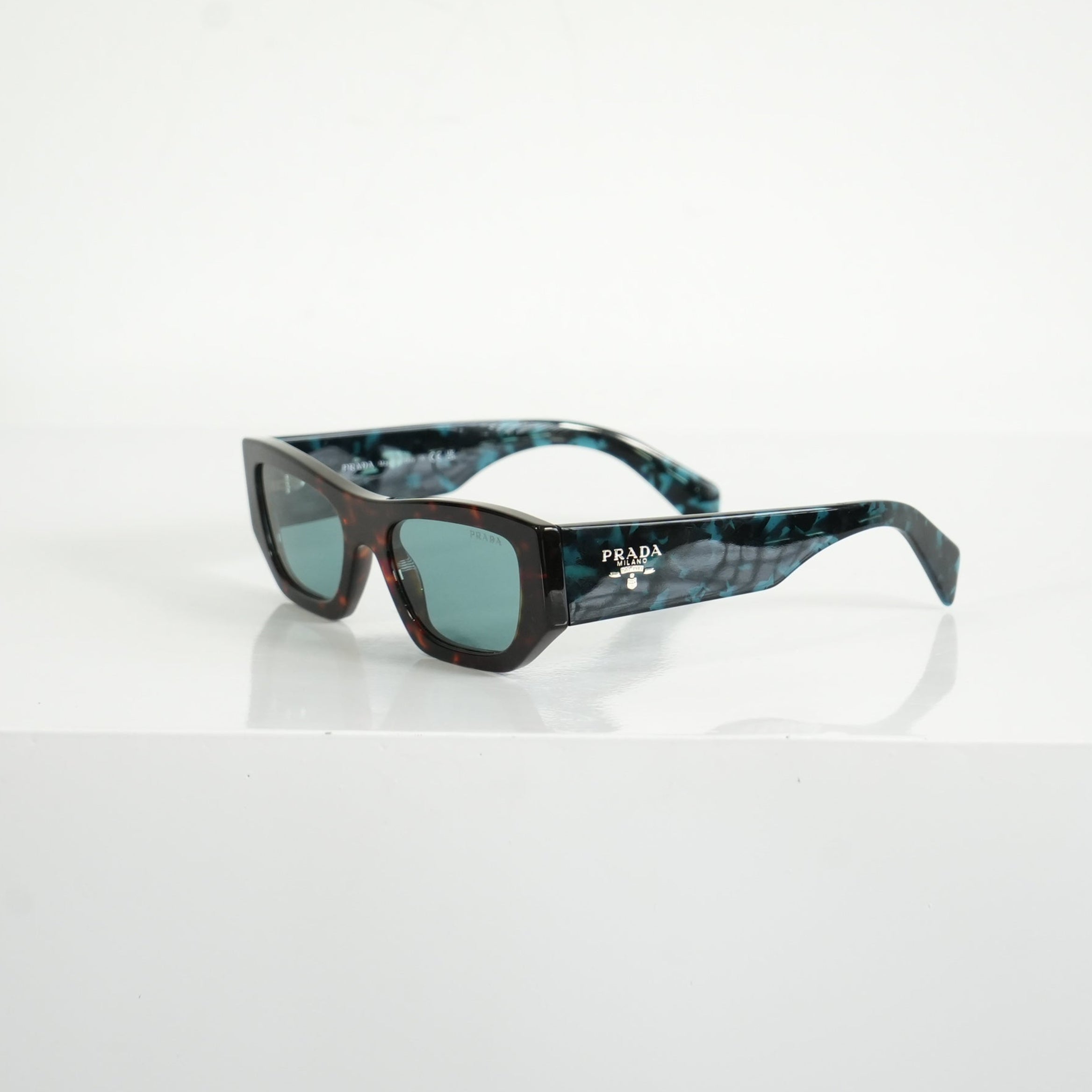 Prada SPR A01 Tortoishell Frame Sunglasses FULL SET