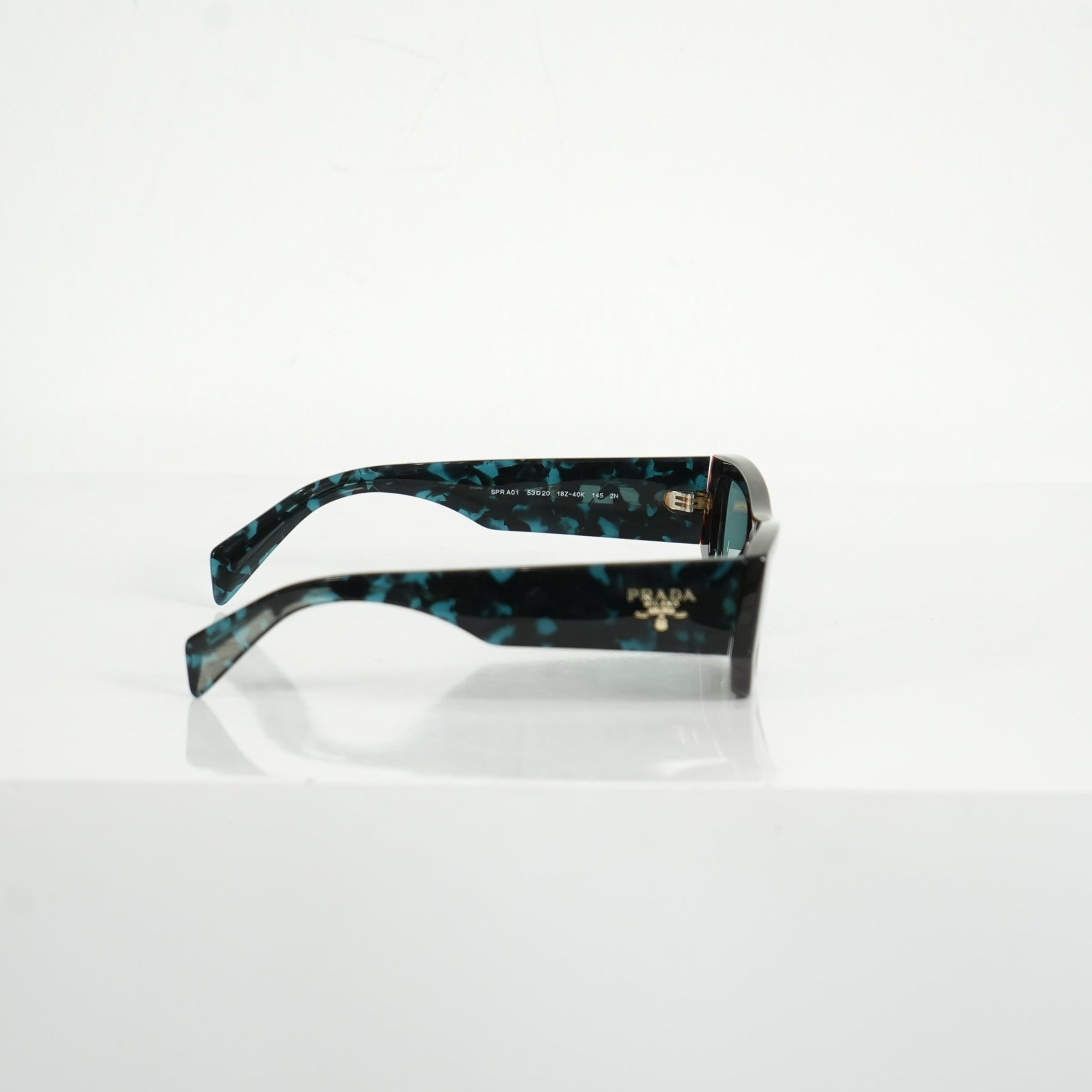 Prada SPR A01 Tortoishell Frame Sunglasses FULL SET