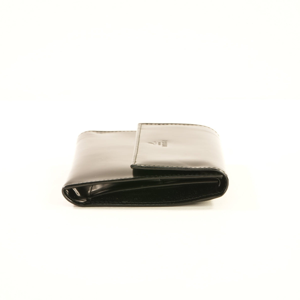 Prada Black Trifold Wallet (Box)