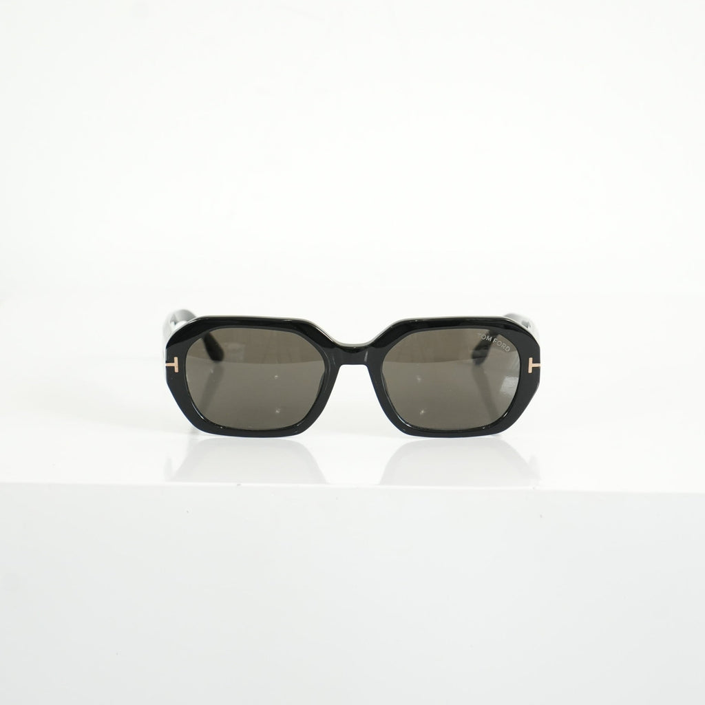 Tom Ford Veronique-02 TF917 01A Shiny Black Sunglasses