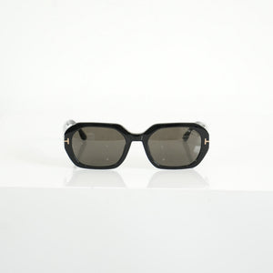 Tom Ford Veronique-02 TF917 01A Shiny Black Sunglasses