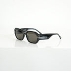 Tom Ford Veronique-02 TF917 01A Shiny Black Sunglasses