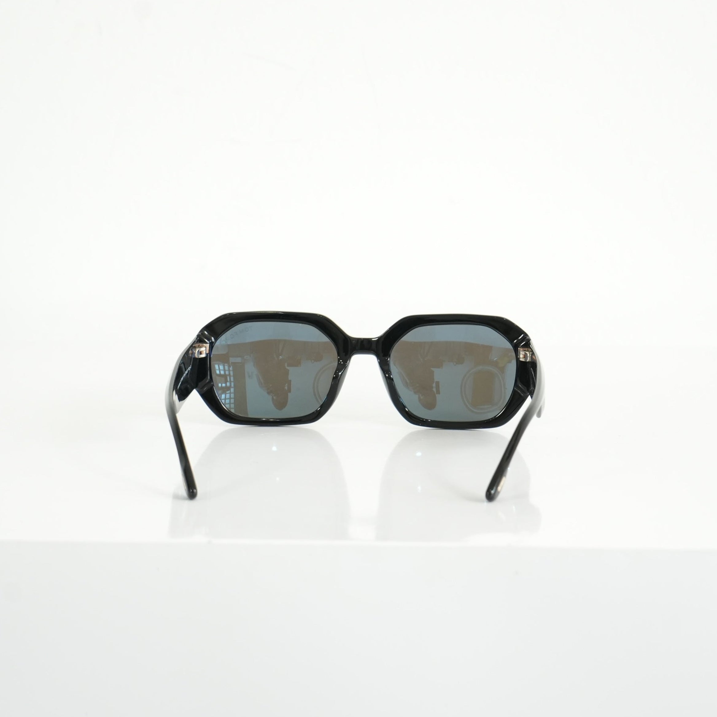 Tom Ford Veronique-02 TF917 01A Shiny Black Sunglasses