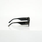 Tom Ford Veronique-02 TF917 01A Shiny Black Sunglasses