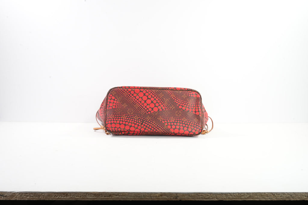 Louis Vuitton Red Yayoi Kusama Monogram Neverfull