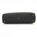 Fendi Black Canvas Monogram Weekender Shoulder Bag