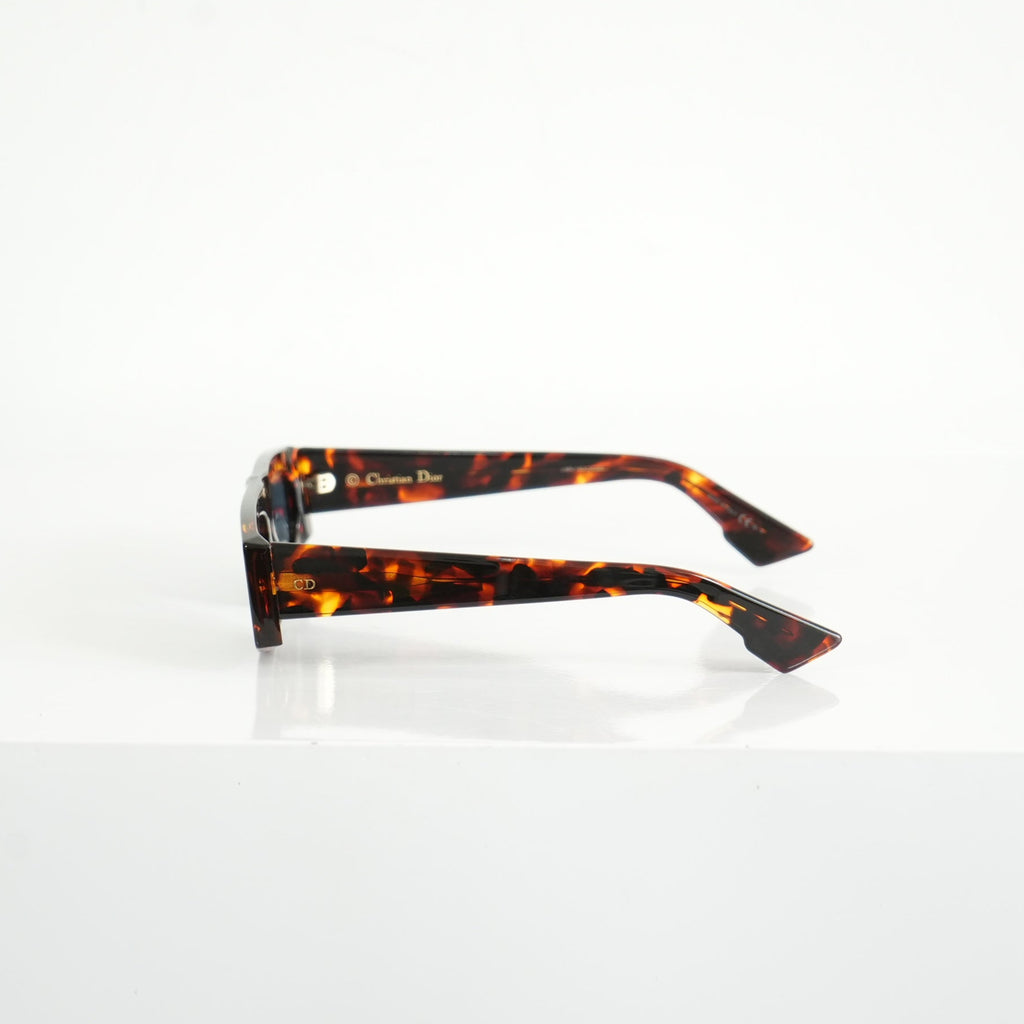 Christian Dior Tortoiseshell Power Sunglasses