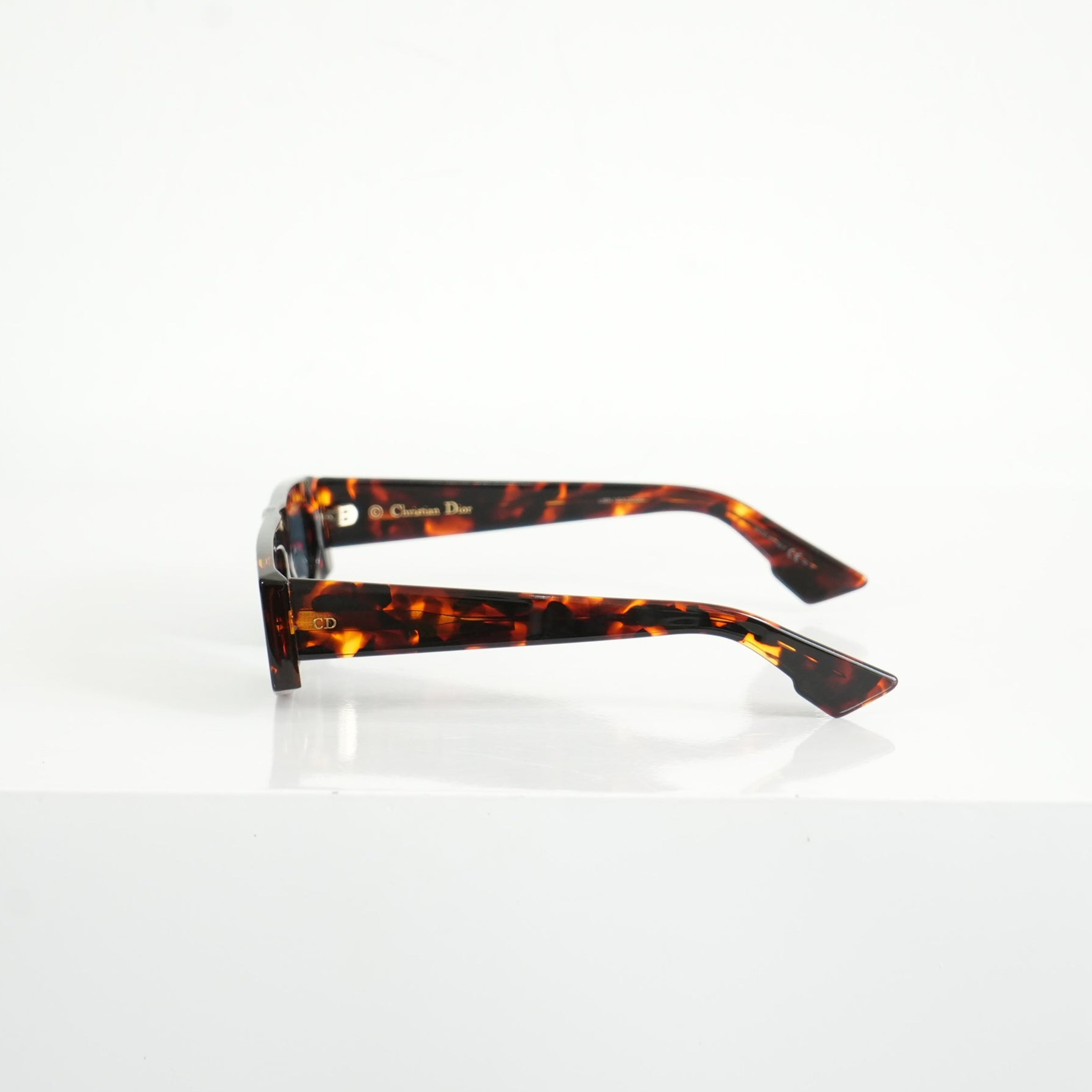 Christian Dior Tortoiseshell Power Sunglasses
