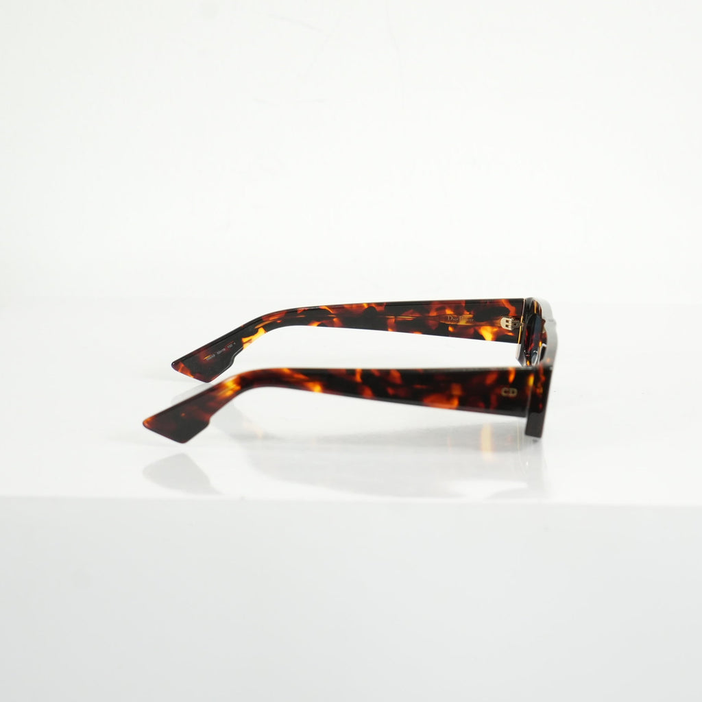 Christian Dior Tortoiseshell Power Sunglasses