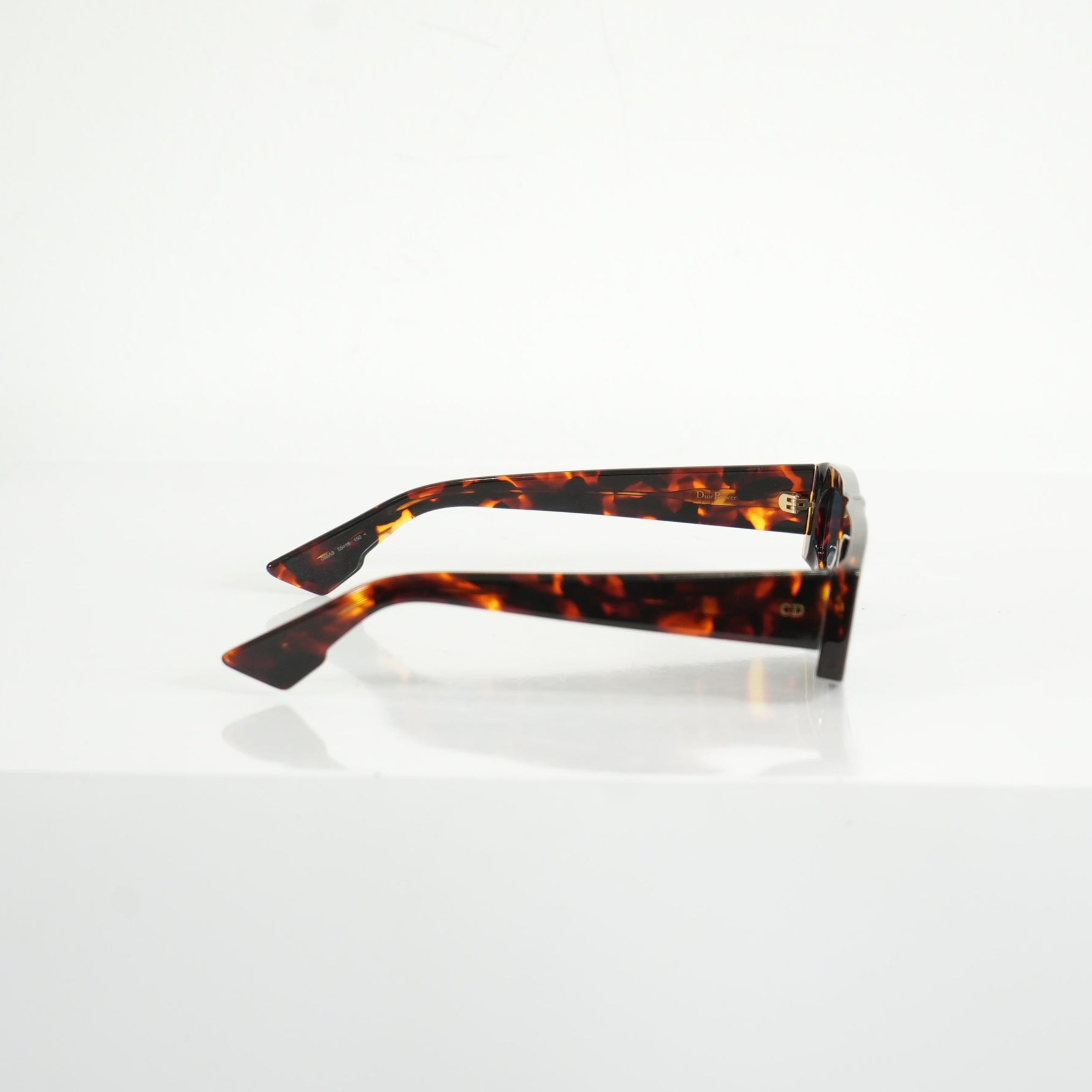 Christian Dior Tortoiseshell Power Sunglasses