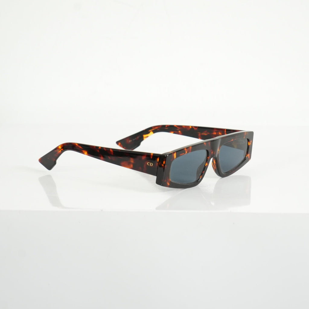 Christian Dior Tortoiseshell Power Sunglasses