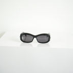 Givenchy GV40044U Oval Acetate Sunglasses w/ case